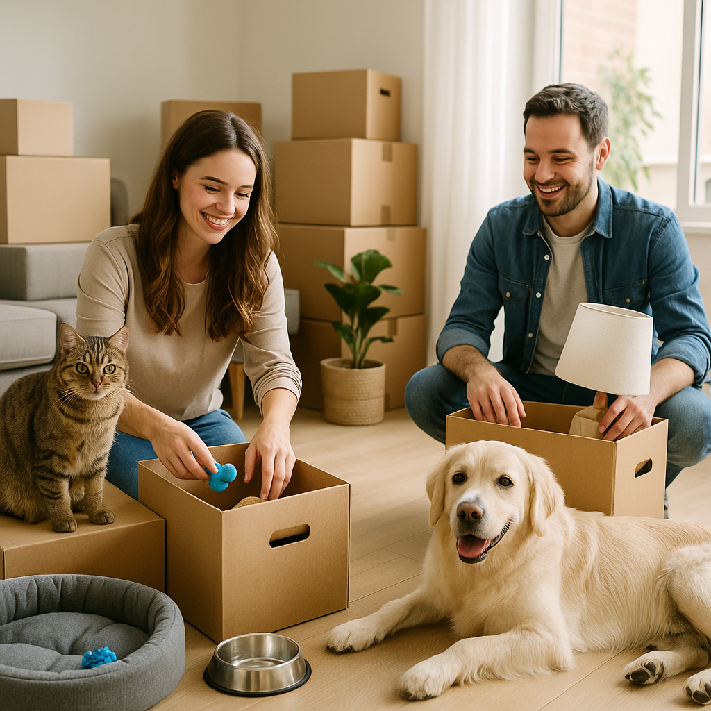 Trasloco casa con animali domestici senza stress