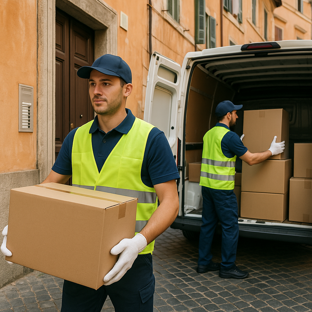 Servizio di Facchinaggio su Roma