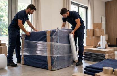 Come imballare i mobili per un trasloco