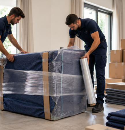 Come imballare i mobili per un trasloco