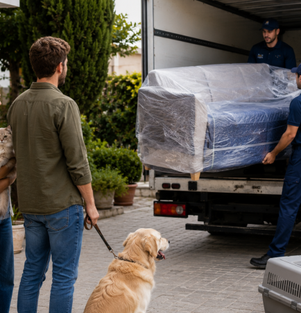 trasloco con animali domestici