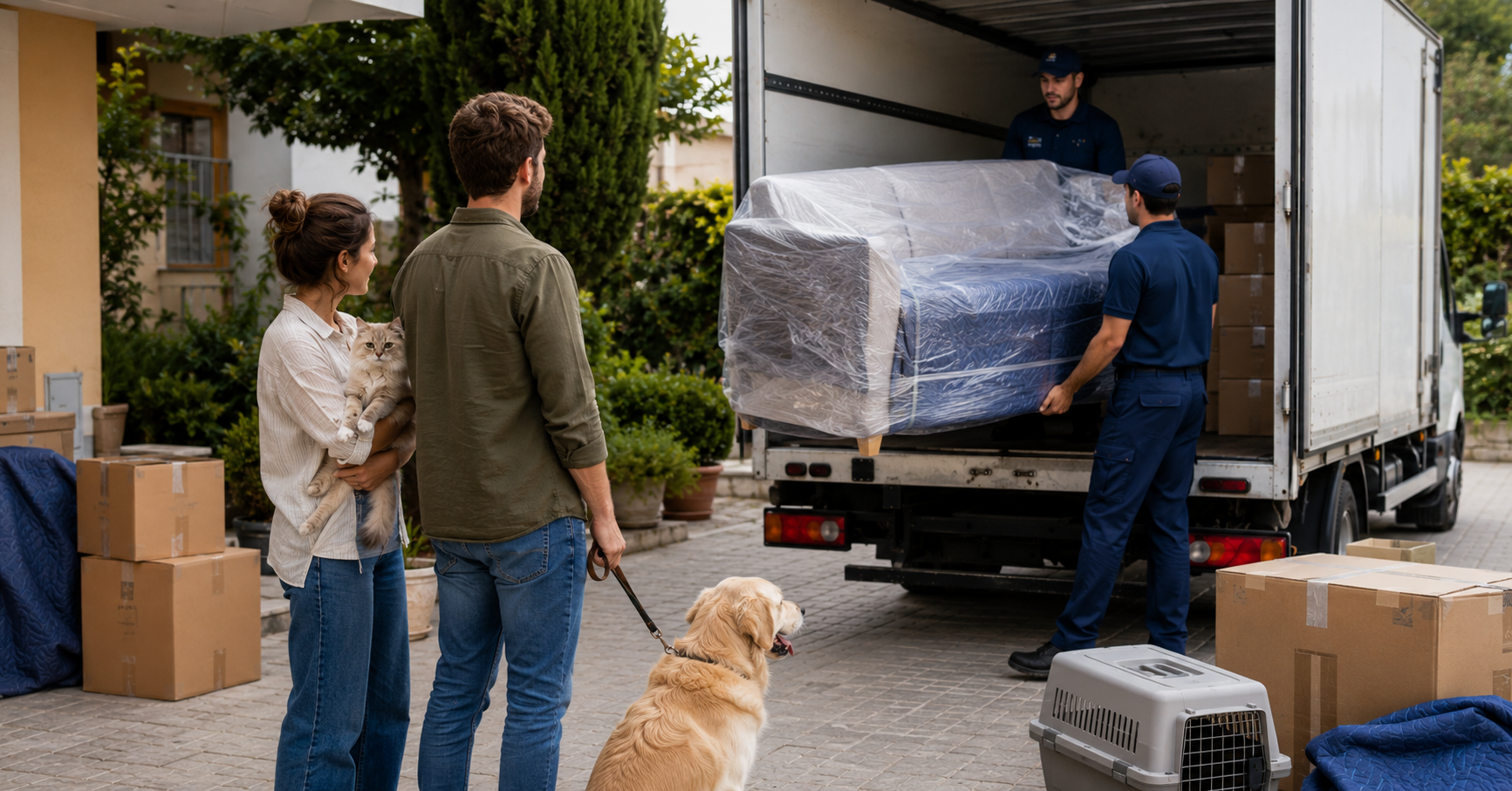 trasloco con animali domestici